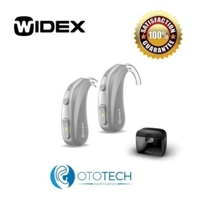 Aparatos Auditivos WIDEX Moment BTE Recargables 2pzas