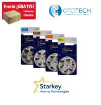 Pila Bateria 10 para Aparatos Auditivos STARKEY