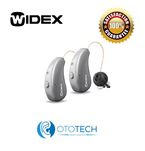 Aparatos Auditivos WIDEX Moment Sheer RIC220 Recargables 2pzas