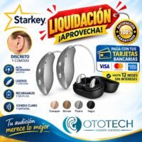 Aparatos Auditivos STARKEY Edge Ai 1600 RIC Recargables 2pzas