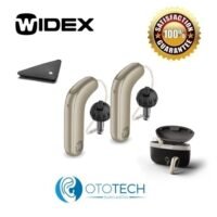 Aparatos Auditivos WIDEX SmartRIC220 Recargables 2pzas y TV Play