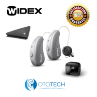 Aparatos Auditivos WIDEX Magnify RIC100 Recargables 2pzas con Cargador y TV Play
